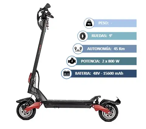 Patinete Electrico ICe Q3 Evolution