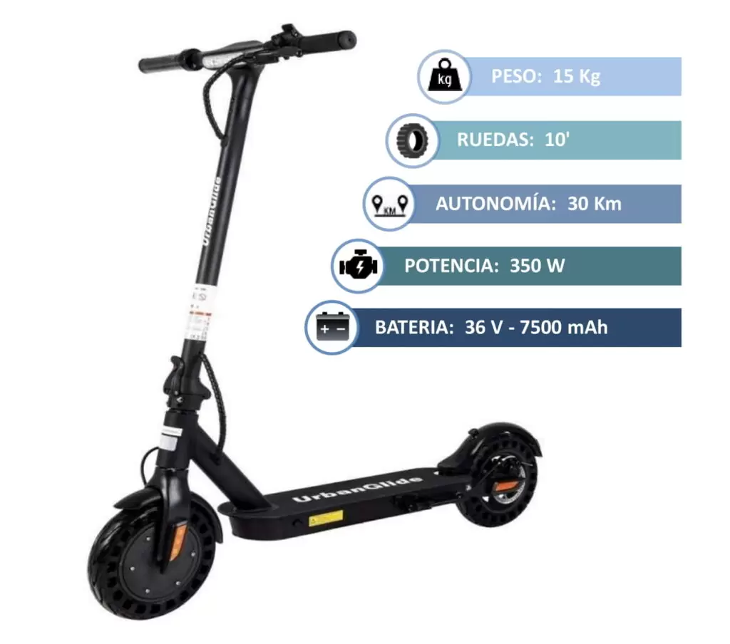 Patinete Electrico UrbanGlide Ride 100XS