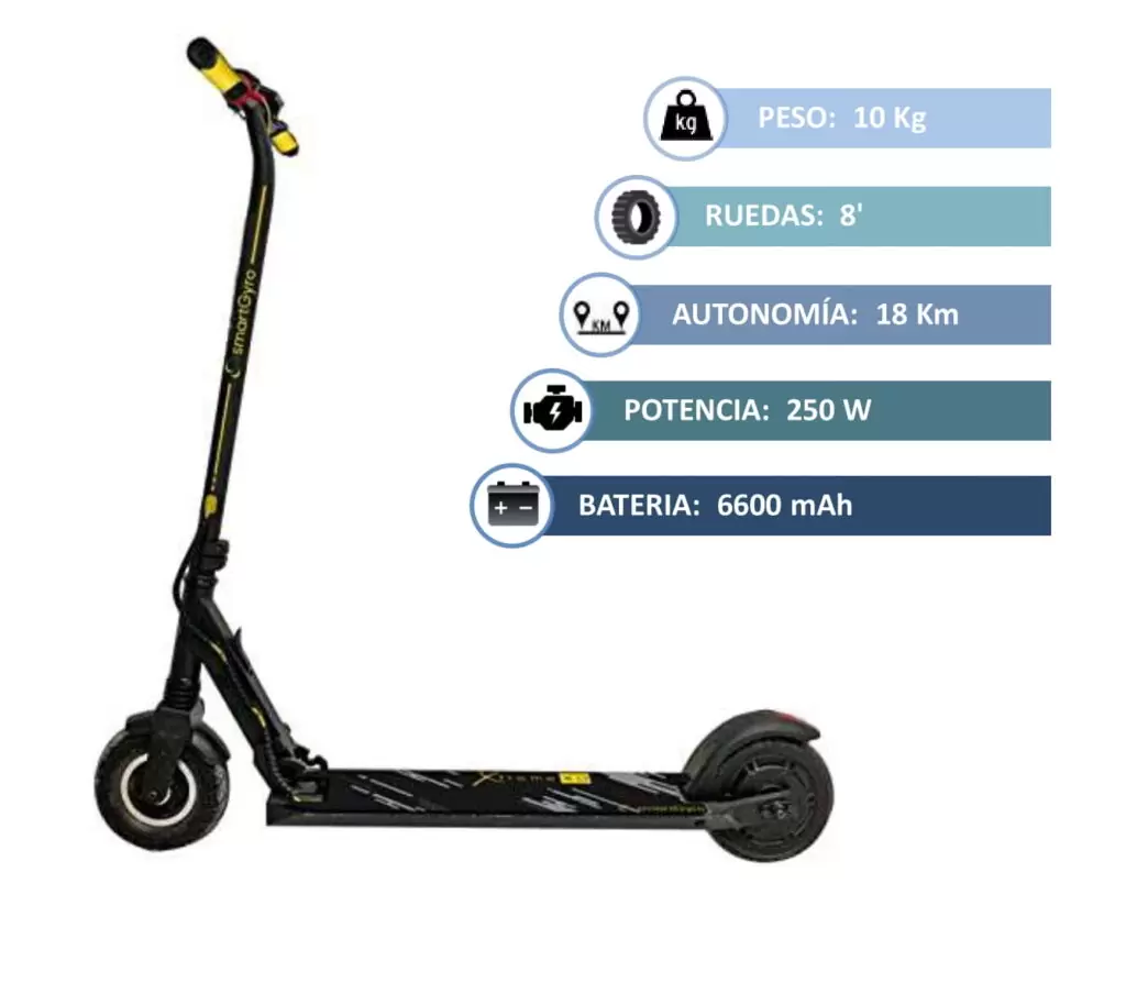 Patinete Electrico SmartGyro Xtreme XD